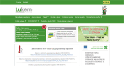 Desktop Screenshot of lukom.hr